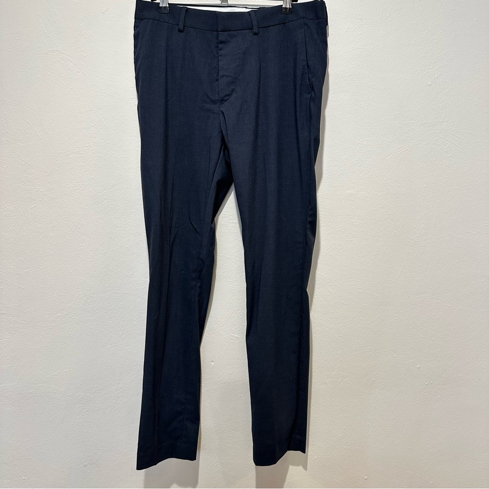 Men's Heathered Navy Skinny fit pants